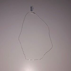 18” Sterling Silver Necklace